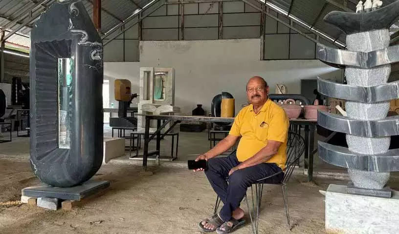 स्कल्पटिंग वॉयड्स - 22 फरवरी से Hyderabad में एक एकल प्रदर्शनी आयोजित की जाएगी स्कल्पटिंग वॉयड्स - 22 फरवरी से Hyderabad में एक एकल प्रदर्शनी आयोजित की जाएगी