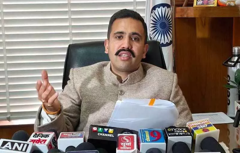 बिट्टू का दावा केंद्र ने एचपी को अधिक फंड दिया झूठा: Vikramaditya बिट्टू का दावा केंद्र ने एचपी को अधिक फंड दिया झूठा: Vikramaditya