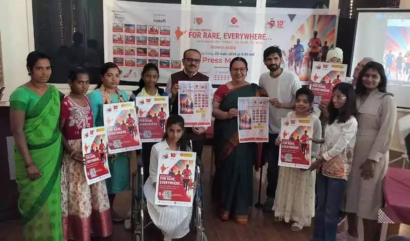 Hyderabad: दुर्लभ बीमारियों के लिए 23 फरवरी को विशेष दौड़ ‘रेसफॉर7’ का आयोजन Hyderabad: दुर्लभ बीमारियों के लिए 23 फरवरी को विशेष दौड़ ‘रेसफॉर7’ का आयोजन