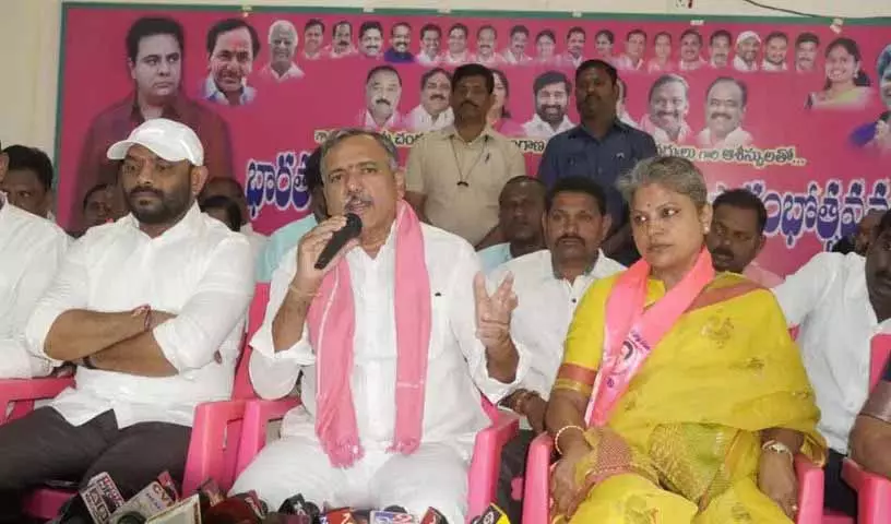 BRS ने राजलिंगमूर्ति हत्या मामले में कांग्रेस के आरोपों का खंडन किया BRS ने राजलिंगमूर्ति हत्या मामले में कांग्रेस के आरोपों का खंडन किया