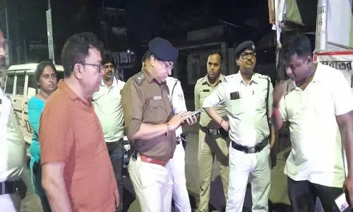 पुलिस अधिकारी को गोली मारी गई, रात 11 बजे की वारदात