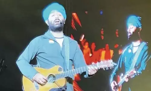 अरिजीत सिंह ने दर्शकों को मंत्रमुग्ध कर दिया