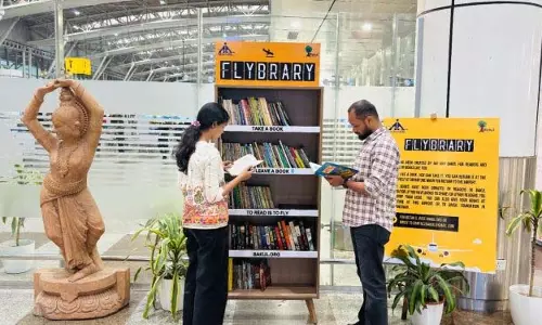 भुवनेश्वर हवाई अड्डे पर भारत की पहली ‘टेक अ बुक’ लाइब्रेरी भुवनेश्वर हवाई अड्डे पर भारत की पहली ‘टेक अ बुक’ लाइब्रेरी