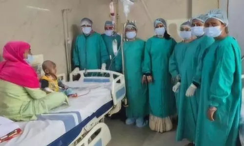 4 वर्षीय बच्ची ने बहन को स्टेम सेल दान किए