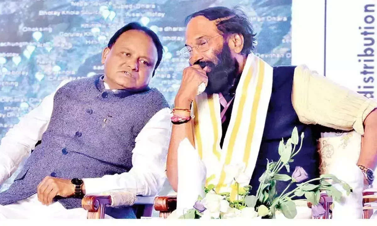 Telangana : केंद्र ने तेलंगाना की जल संबंधी चिंताओं को हल करने का आश्वासन दिया Telangana : केंद्र ने तेलंगाना की जल संबंधी चिंताओं को हल करने का आश्वासन दिया
