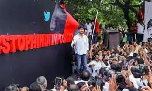 डीएमके ने हिंदी थोपे जाने के खिलाफ विरोध प्रदर्शन तेज किया