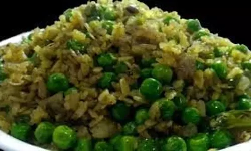 Recipe : बनारसी चूड़ा मटर रेसिपी हेल्दी स्नैक्स Recipe : बनारसी चूड़ा मटर रेसिपी हेल्दी स्नैक्स