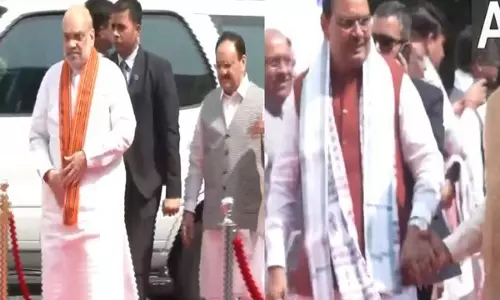 रेखा गुप्ता के सीएम पद की शपथ लेने के बाद दिल्ली में NDA के मुख्यमंत्रियों की बैठक रेखा गुप्ता के सीएम पद की शपथ लेने के बाद दिल्ली में NDA के मुख्यमंत्रियों की बैठक