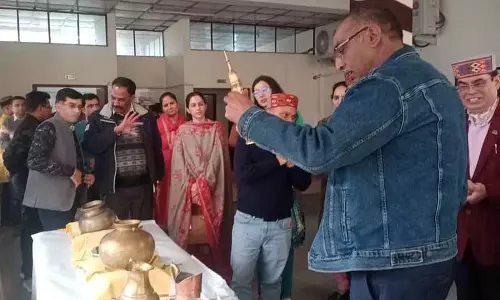 IHM के पाक कला कार्यक्रम में तैयार किया हिमाचली धाम