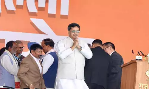 Tripura CM दिल्ली मुख्यमंत्री रेखा गुप्ता के शपथ ग्रहण समारोह में शामिल हुए