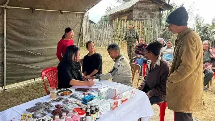 Assam राइफल्स ने किफिरे में चिकित्सा स्वास्थ्य शिविर का आयोजन किया Assam राइफल्स ने किफिरे में चिकित्सा स्वास्थ्य शिविर का आयोजन किया