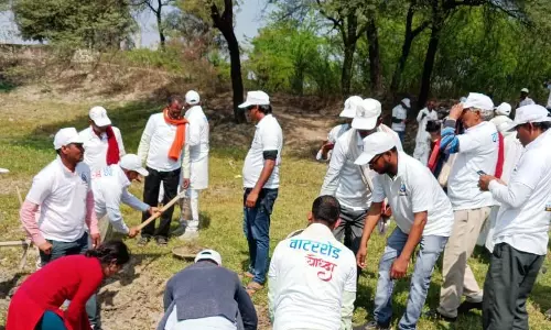Gangapur सिटी की ग्राम महानंदपुर में राज्य स्तरीय जल ग्रहण यात्रा
