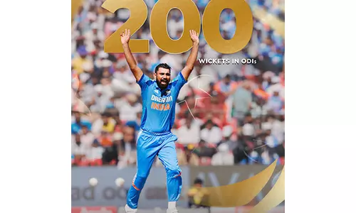 शमी ने 200 वनडे विकेट पूरे किए, ICC वनडे इवेंट में भारत के सबसे ज़्यादा विकेट लेने वाले गेंदबाज़ बने