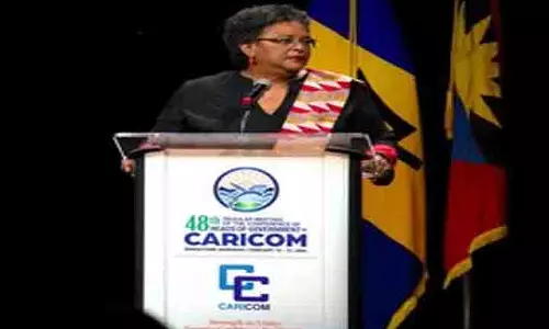 Barbados PM ने जलवायु परिवर्तन के खिलाफ सक्रिय कार्रवाई का आह्वान किया