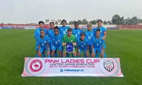 Football: भारत ने पिंक लेडीज कप 2025 में जॉर्डन को 2-0 से हराया