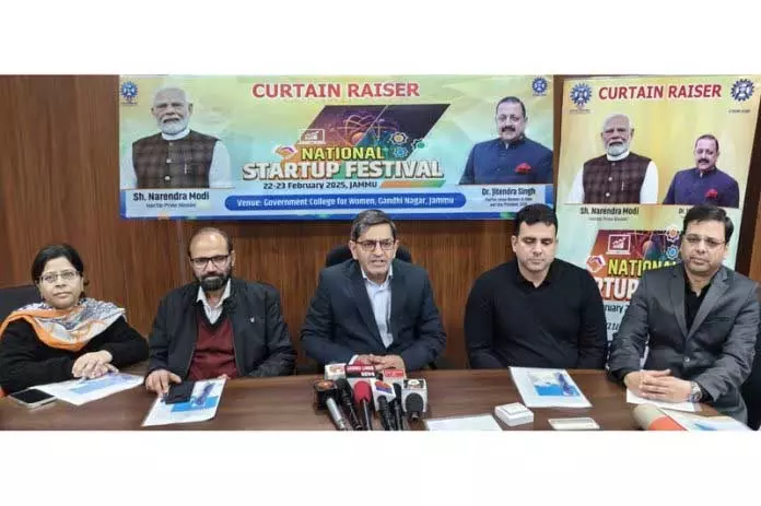डॉ. जितेंद्र Jammu में ‘राष्ट्रीय स्टार्टअप महोत्सव’ का उद्घाटन करेंगे डॉ. जितेंद्र Jammu में ‘राष्ट्रीय स्टार्टअप महोत्सव’ का उद्घाटन करेंगे