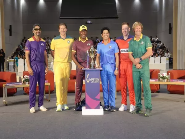 डीवाई पाटिल स्टेडियम International Masters League के उद्घाटन संस्करण की मेजबानी के लिए तैयार डीवाई पाटिल स्टेडियम International Masters League के उद्घाटन संस्करण की मेजबानी के लिए तैयार