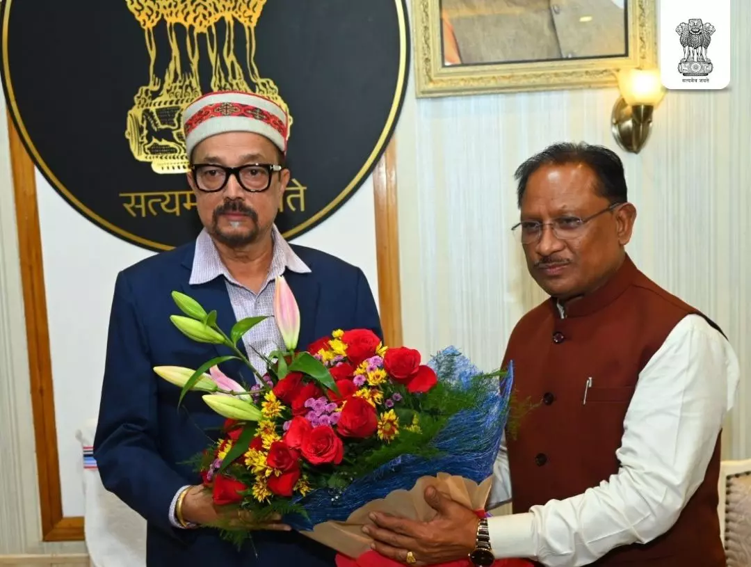 राज्यपाल रमेन डेका ने CM विष्णु देव साय को जन्मदिन की बधाई दी राज्यपाल रमेन डेका ने CM विष्णु देव साय को जन्मदिन की बधाई दी