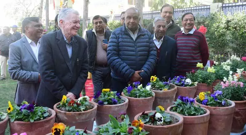 Haryana: फूलों ने पानीपत कॉलेज को जीवंत रंगों से रंग दिया Haryana: फूलों ने पानीपत कॉलेज को जीवंत रंगों से रंग दिया