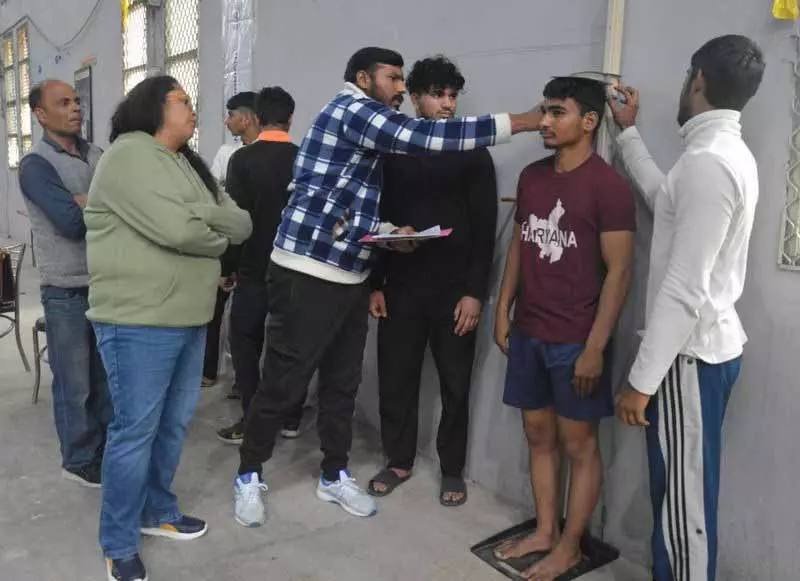 STC जूडो ट्रायल, पहले दिन शहर में 130 अभ्यर्थी पहुंचे STC जूडो ट्रायल, पहले दिन शहर में 130 अभ्यर्थी पहुंचे