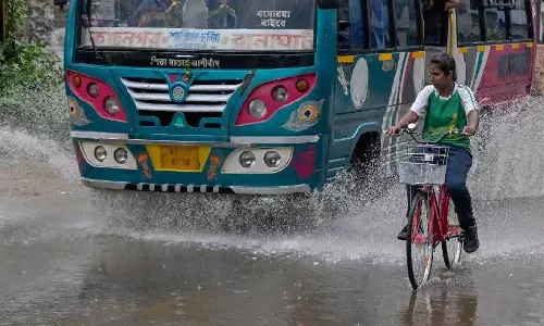 IMD ने दक्षिण बंगाल-कोलकाता में सप्ताहांत में बारिश और आंधी का अनुमान जताया