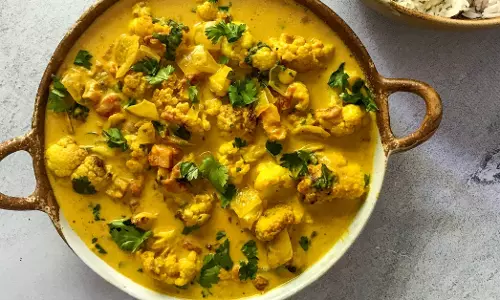 नारियल फूलगोभी करी रेसिपी