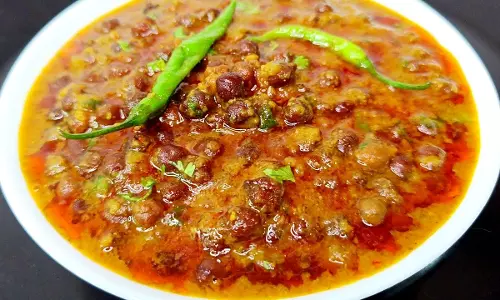 Kale chane की सब्जी , नोट करें आसान रेसिपी