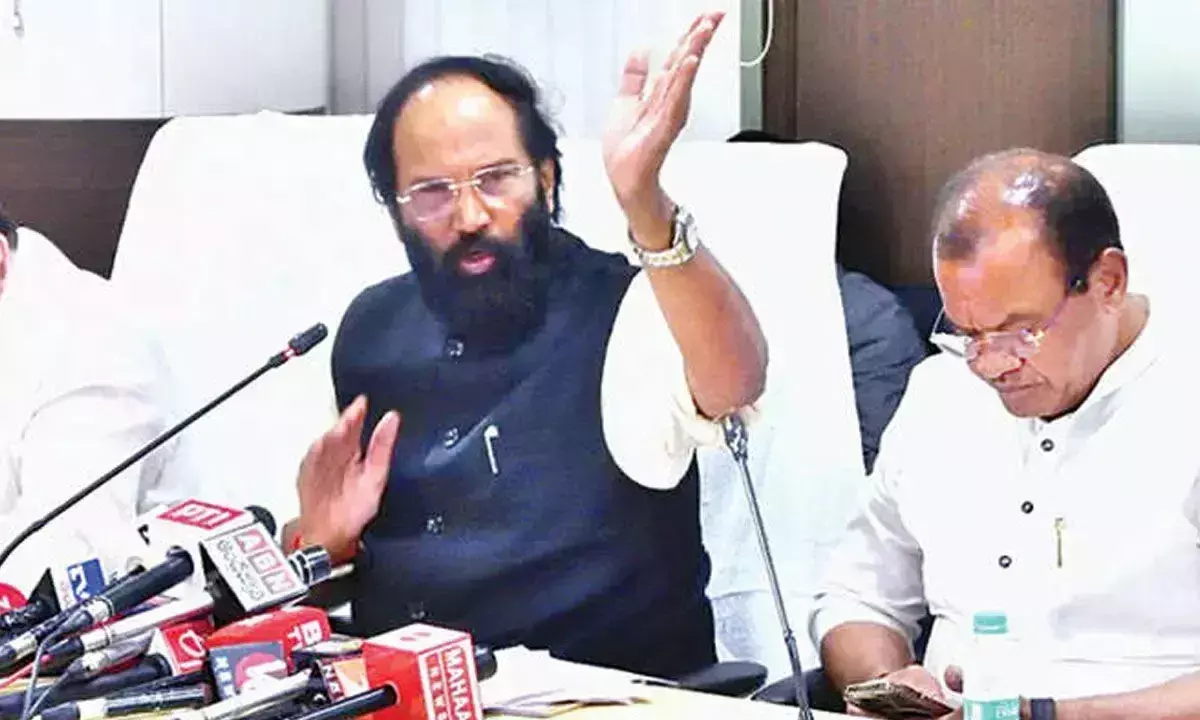 Telangana :  उत्तम ने केजी जल बंटवारे को लेकर बीआरएस पर विश्वासघात का आरोप