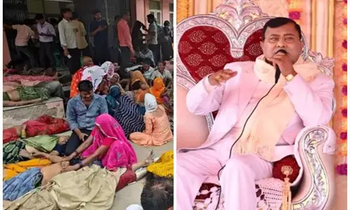 Lucknow: न्यायिक जांच रिपोर्ट में भोले बाबा को क्लीन चिट Lucknow: न्यायिक जांच रिपोर्ट में भोले बाबा को क्लीन चिट
