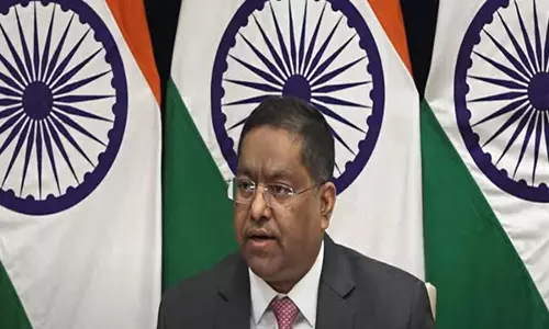 विदेश मंत्रालय ने भारत में फंडिंग के बारे में US प्रशासन की जानकारी पर कहा-बहुत परेशान करने वाला विदेश मंत्रालय ने भारत में फंडिंग के बारे में US प्रशासन की जानकारी पर कहा-बहुत परेशान करने वाला