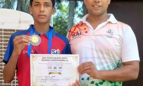 राज्यस्तरीय प्रतियोगिता मुक्केबाजी प्रतियोगिता में Vimlesh ने जीता स्वर्ण पदक राज्यस्तरीय प्रतियोगिता मुक्केबाजी प्रतियोगिता में Vimlesh ने जीता स्वर्ण पदक