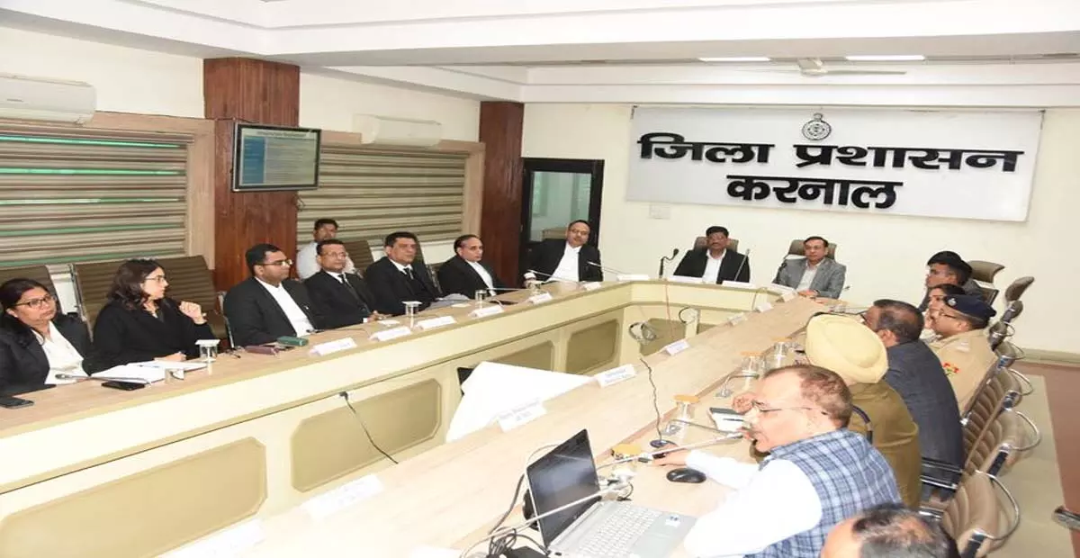Haryana: कानूनी विशेषज्ञों ने करनाल में तीन नए आपराधिक कानूनों पर चर्चा की Haryana: कानूनी विशेषज्ञों ने करनाल में तीन नए आपराधिक कानूनों पर चर्चा की
