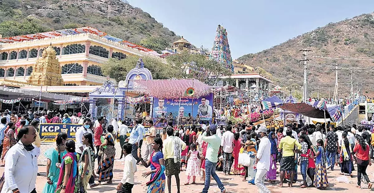 Andhra: आंध्र प्रदेश के पलनाडु गांव महा शिवरात्रि के लिए तैयार Andhra: आंध्र प्रदेश के पलनाडु गांव महा शिवरात्रि के लिए तैयार