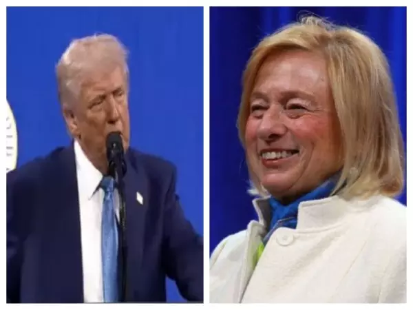 President Trump और डेमोक्रेटिक गवर्नर मिल्स के बीच खेलों में ट्रांसजेंडर महिलाओं को लेकर टकराव President Trump और डेमोक्रेटिक गवर्नर मिल्स के बीच खेलों में ट्रांसजेंडर महिलाओं को लेकर टकराव