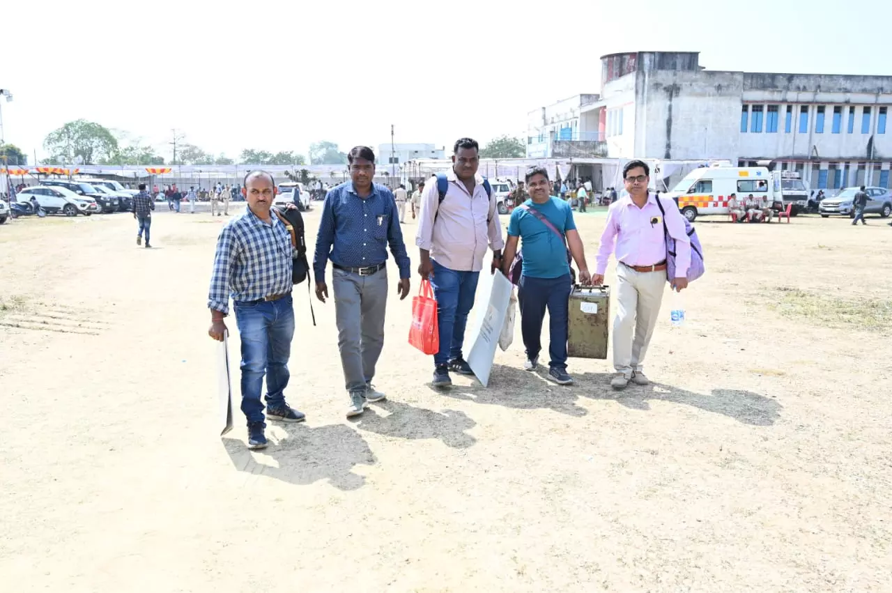 जनपद पंचायत क्षेत्र पामगढ़ और बलौदा में कल होगा तीसरे चरण का मतदान जनपद पंचायत क्षेत्र पामगढ़ और बलौदा में कल होगा तीसरे चरण का मतदान