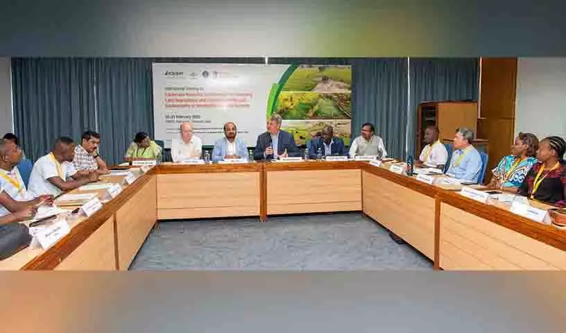 हैदराबाद में ICRISAT में भूदृश्य संसाधन संरक्षण पर कार्यशाला आयोजित की गई हैदराबाद में ICRISAT में भूदृश्य संसाधन संरक्षण पर कार्यशाला आयोजित की गई