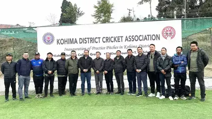 Nagaland : कोहिमा को तीन क्रिकेट अभ्यास पिचें मिलीं Nagaland : कोहिमा को तीन क्रिकेट अभ्यास पिचें मिलीं