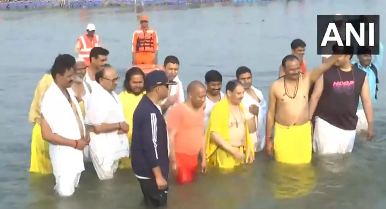BIG BREAKING: JP नड्डा ने किया गंगा में पवित्र स्नान BIG BREAKING: JP नड्डा ने किया गंगा में पवित्र स्नान