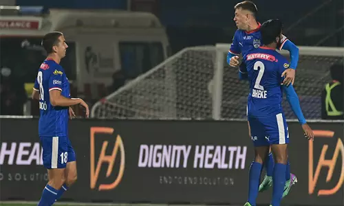 नॉर्थईस्ट यूनाइटेड एफसी के खिलाफ 2-0 की जीत के साथ बेंगलुरु एफसी फिर से पटरी पर लौटी, चौथे स्थान पर पहुंची