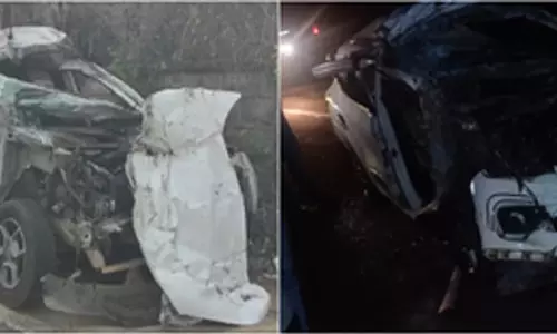 नेशनल हाईवे पर दर्दनाक सड़क हादसा, तीन की मौत