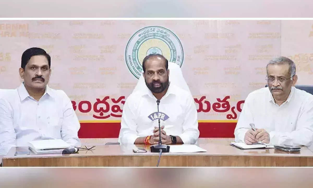 Andhra Pradesh : स्वास्थ्य सेवा में सुधार के लिए मंत्री ने 30 सूत्री फार्मूला तैयार किया Andhra Pradesh : स्वास्थ्य सेवा में सुधार के लिए मंत्री ने 30 सूत्री फार्मूला तैयार किया