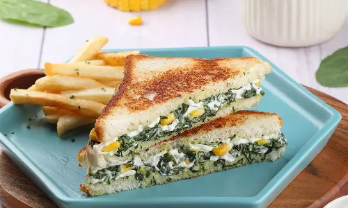 Spinach Sandwich टेस्ट के मामले में है लाजवाब