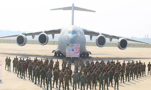 भारत-जापान संयुक्त सैन्य अभ्यास धर्म गार्जियन के लिए Indian Army की टुकड़ी रवाना