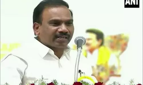 DMK के ए राजा ने तीन भाषा नीति पर केंद्र पर निशाना साधा