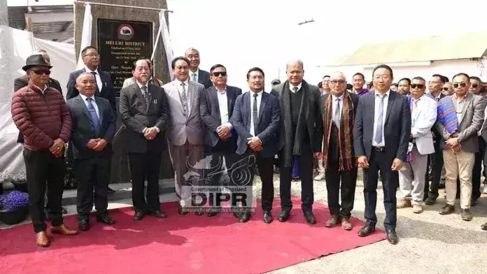 Nagaland के मुख्यमंत्री ने 17वें जिले के रूप में मेलुरी का उद्घाटन किया