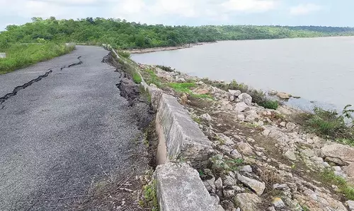 Telangana: पानी मोड़ने के लिए पुलिया का निर्माण नहीं
