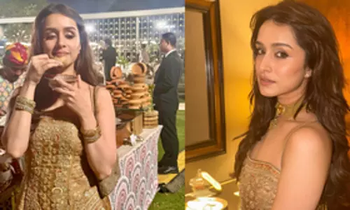 Shraddha Kapoor को शादी में अनलिमिटेड पानी पूरी का लुत्फ़ उठाया Shraddha Kapoor को शादी में अनलिमिटेड पानी पूरी का लुत्फ़ उठाया