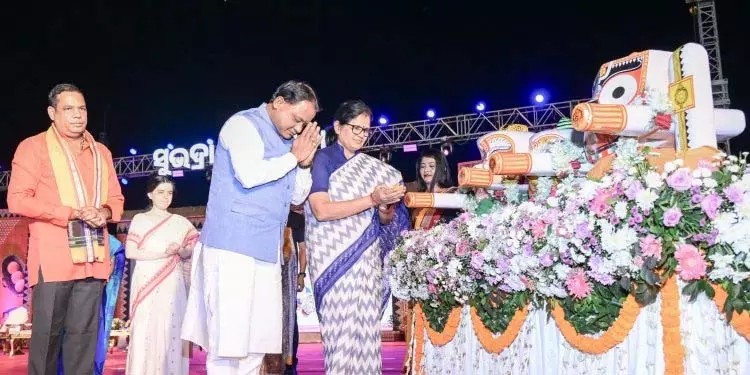 सीएम ने किया सुभद्रा शक्ति मेले का उद्घाटन सीएम ने किया सुभद्रा शक्ति मेले का उद्घाटन