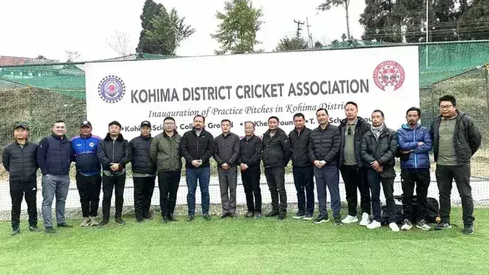 Nagaland : कोहिमा को तीन क्रिकेट अभ्यास पिचें मिलीं Nagaland : कोहिमा को तीन क्रिकेट अभ्यास पिचें मिलीं