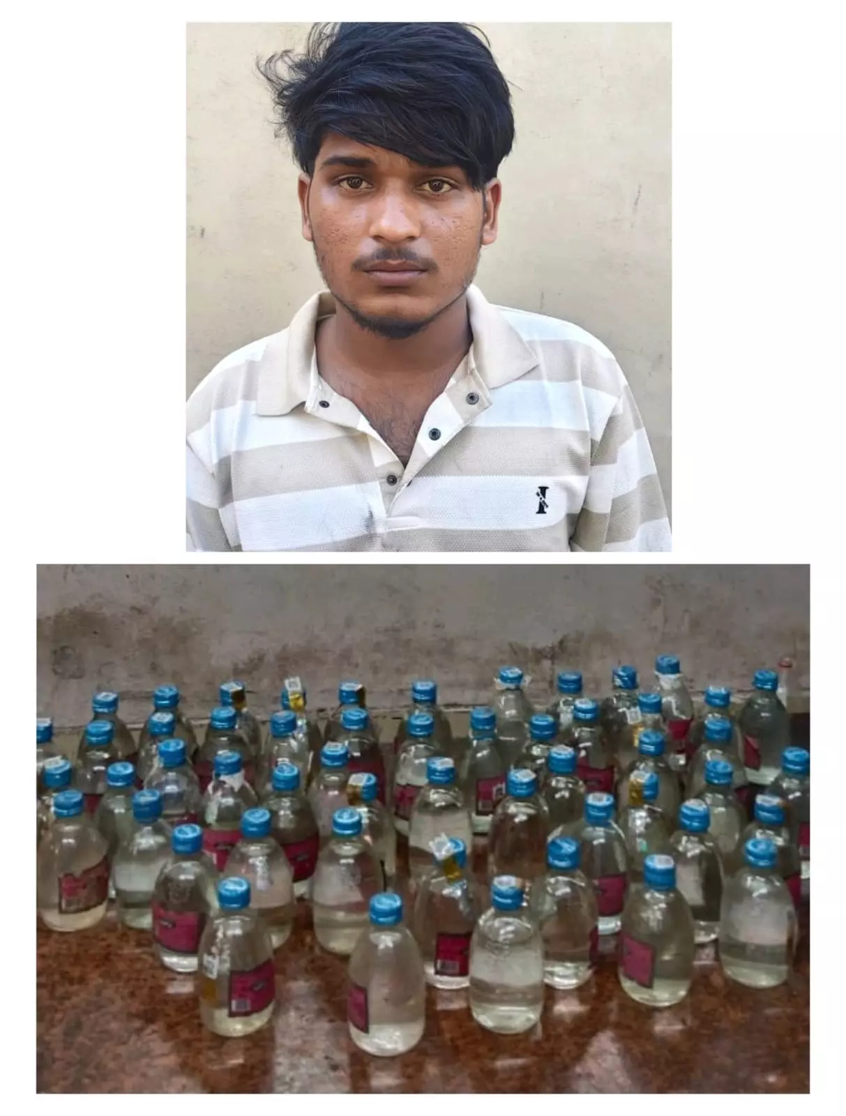 रायपुर : अवैध रूप से शराब बेचते युवक गिरफ्तार रायपुर : अवैध रूप से शराब बेचते युवक गिरफ्तार